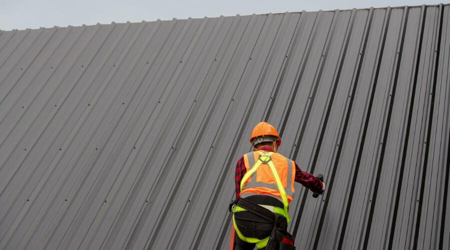 Professional metal roof installation services in Jonancy, KY
